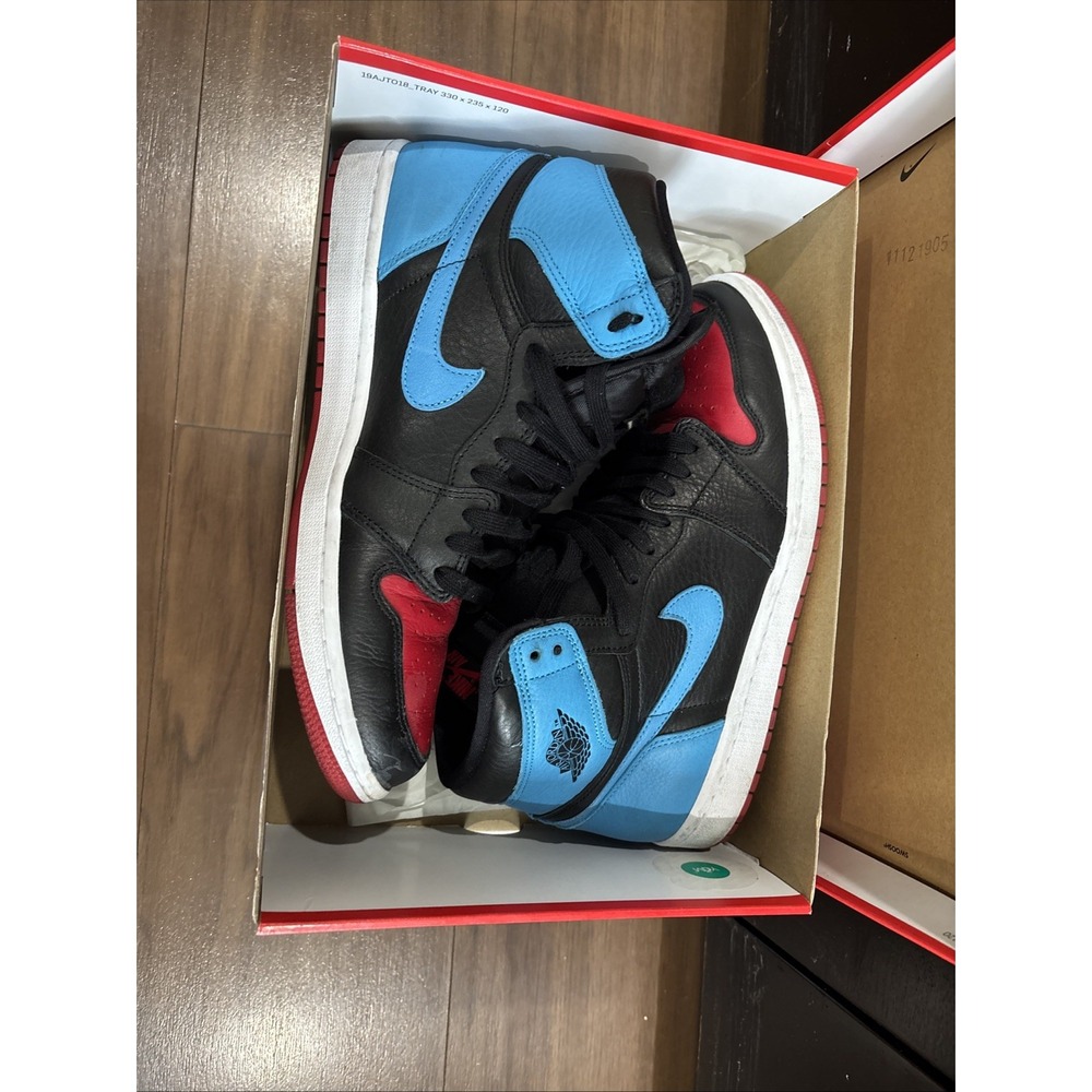 Size 12- Nike Jordan 1 High OG UNC To Chicago 2020 Womens